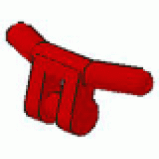 Part 30031 Red Minifig, Utensil Handlebars